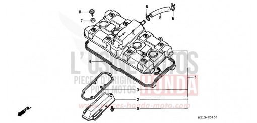 COUVERCLE DE CULASSE CB1000FT de 1996